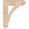 Ekena Millwork Thorton Arts & Crafts Smooth Bracket, Douglas Fir, 3 1/2"W x 16"D x 20"H BKT04X16X20THR03SDF - alternate 4